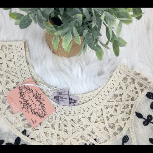 🔥🔥Anthropologie Oliver By Escio Tunic Black … - Picture 9 of 13